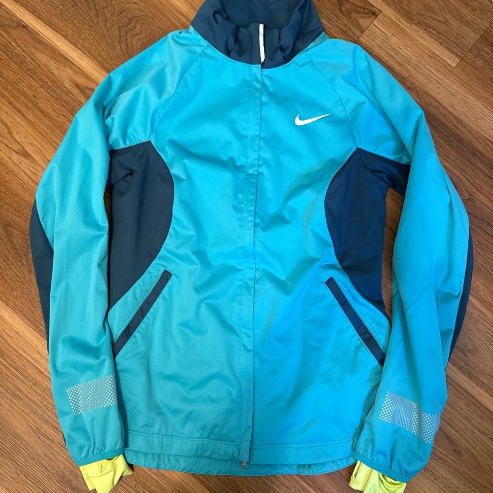 Nike Dri-FIT Blue Running Jacket